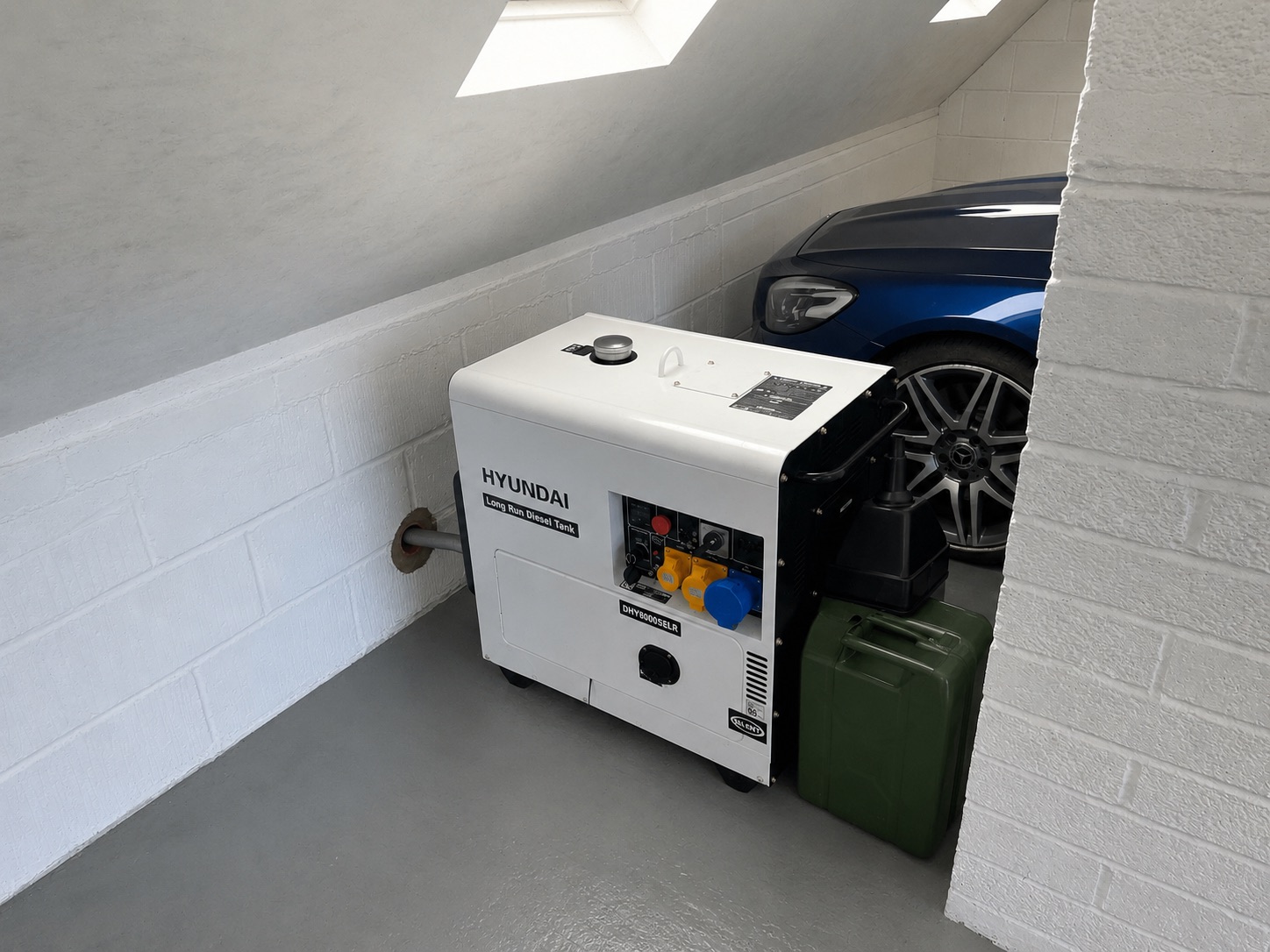 Standby generator installation by Usherwood Mechanical & Electrical